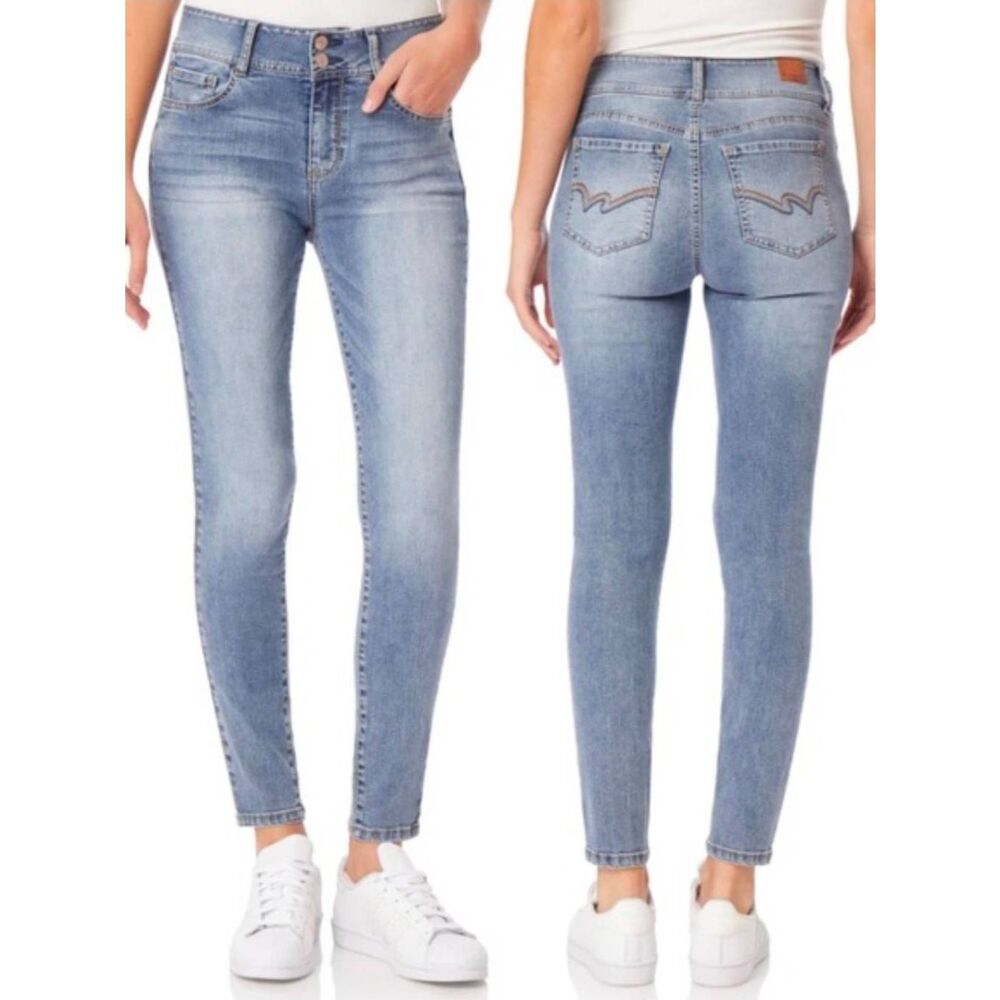 💜Blue Denim High Rise The Mom Jeans Size 11
